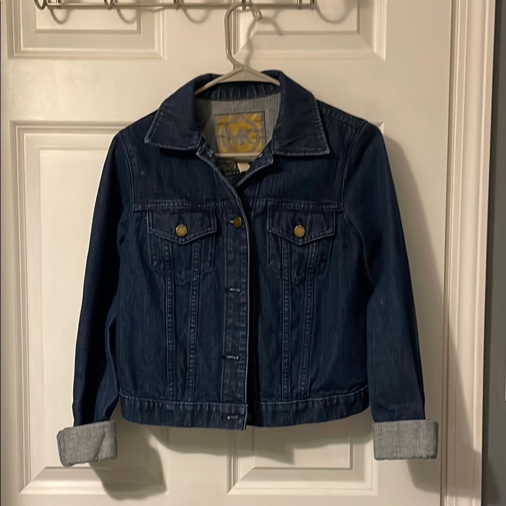Michael Kors Dark Blue Denim Jacket